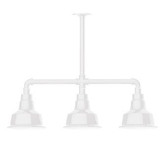 Exterior Chandeliers by Montclair Light Works ( 518 | MSK180-44-T48 Warehouse ) 