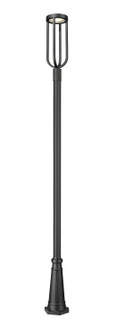 Exterior Post/Pier Head by Z-Lite ( 224 | 5005PHB-5011P-BK-LED Leland ) 