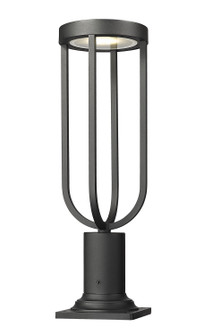 Exterior Post/Pier Head by Z-Lite ( 224 | 5005PHM-533PM-BK-LED Leland ) 