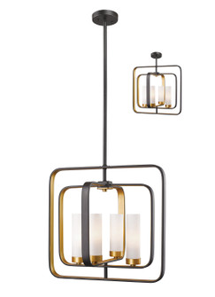Foyer/Hall Lanterns Glass w/Frame by Z-Lite ( 224 | 6000SFC-BZGD Aideen ) 