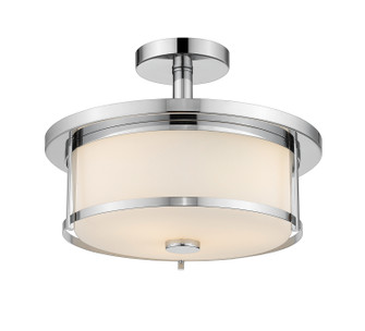 Semi-Flush Mts. Bowl Style by Z-Lite ( 224 | 465SF14-CH Savannah ) 