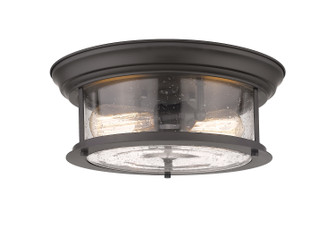 Flush Mounts Drum Shade by Z-Lite ( 224 | 727F13-BRZ Sonna ) 